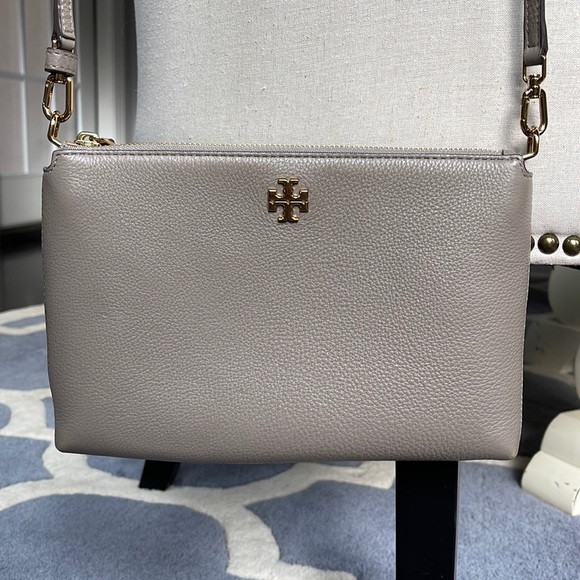 tory burch kira pebbled leather wallet crossbody bag